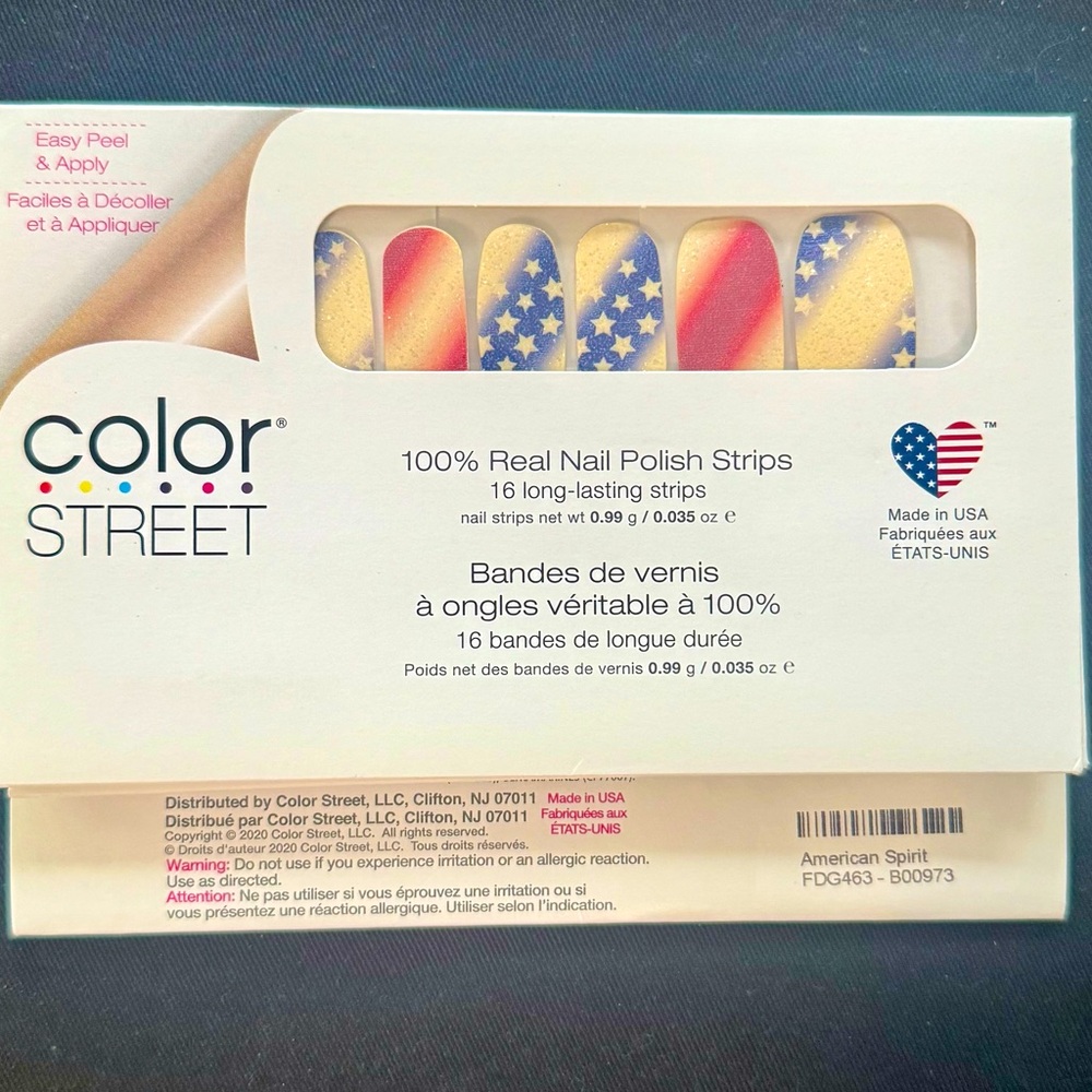 Color Street Nail Strips - American Spirit